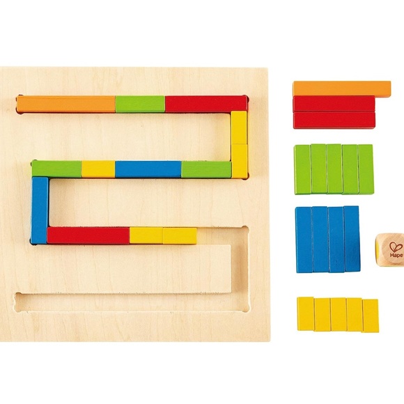 Hape Path Finder Wooden Logic Solving Toddler Puzzle, 32 pcs - Picture 5 of 5